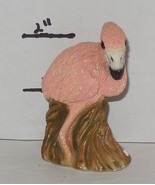 2&quot; Flamingo Ceramic Statue - $15.07