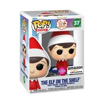 Funko Pop! Books: Elf on The Shelf- Elf (Flocked) - £19.12 GBP