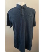 Alexander Julian Colours Polo Shirt Mens XL Heather Blue  Short Sleeve P... - $12.64