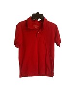 Faded Glory Boys Short Sleeve Polo Shirt Top Red Size Large 10 12 Preowned - €5,14 EUR