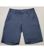 Greg Norman Golf Shorts Mens Size 32 Navy Slim Fit Stretch Slash Pocket ... - $27.76 CAD