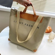 Casual Women Tote Bag 2022 New Japanese Large Capacity High Quality Canvas Shoul - £42.52 GBP