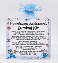 Healthcare Assistant Survival Kit - Fun, Novelty Gift &amp; Card / Secret Santa - £6.48 GBP