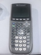 Texas Instruments TI-84 Plus Silver Edition Graphing Calculator Gray Tested - $37.40
