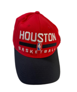 adidas Men&#39;s Houston Rockets 2Tone Practice Structured Adjustable Hat Re... - $263.24 MXN