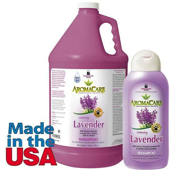 Calming Lavender Dog Shampoo Aromatherapy Choose 13.5 oz or Gallon Conce... - $16.72+