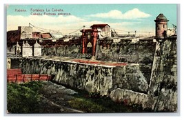 Cabana Fortress Havana Cuba UNP DB Postcard B19 - £3.12 GBP