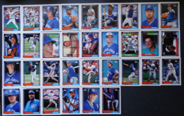 1992 Topps Toronto Blue Jays Team Set of 33 Baseball Cards - £4.71 GBP