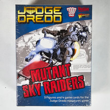 2000 AD Judge Dredd Miniatures Game Mutant Sky Raiders Warlord Games/Reb... - $52.47