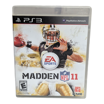 Madden NFL 11 Sony Play Station 3 PS3 Video Game 2010 EUC - £5.44 GBP