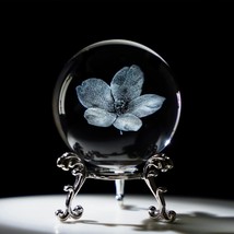 HDCRYSTALGIFTS 3D Engraving Crystal Ball Paperweight 2.4inch - $22.01