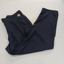 Carhartt FR Work Cargo Pants Men's Size (42x32) Relaxed Blue Flame Resistant image 2
