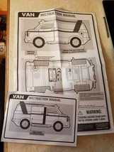 Jazwares A-Team Van 2010 Movie Instructions x2 ONLY - $13.99