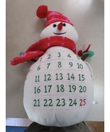 Plush Snowman And Christmas Ornament-Shaped Decoration - $11.00