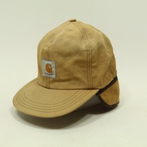 Vintage Carhartt Insulated Thermolite Ear Flap Duck Canvas Hat Size M USA - $33.90