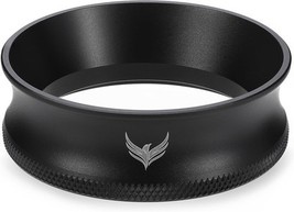 KNODOS 58mm Magnetic Espresso Dosing Funnel, Spill-Free Ring, Black - $295.56 MXN