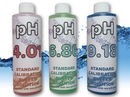 pH meter calibration solution 4.01/6.86/9.18. Standard Calibration Buffers 8oz - £8.96 GBP