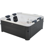 MSpa Oslo luxurious 6-person 128-jet hot tub with hydromassage wifi & LEDs - £2,035.37 GBP