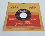Charlie Barnet And His Orchestra ‎– Claude Reigns / Really? 45 RPM Capit... - $9.11