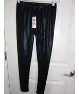 MATERIAL GIRL Black faux sequin Print Leggings Size S New w Tag - $14.21 CAD