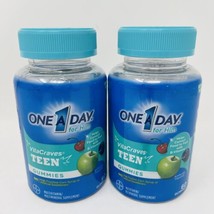 2 x One A Day Vitacraves Teen Gummies 60 Count For Him Immune New Exp 9/2024 - £14.95 GBP