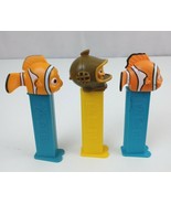 Vtg Disney Lot of 3 Finding Nemo Pez Dispensers Two Different Nemo&#39;s, &amp; ... - £8.49 GBP