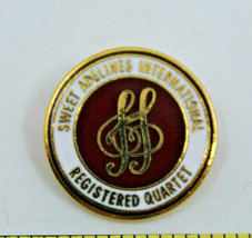Sweet Adelines International Registered Quartet Collectible Pinback Pin ... - £10.96 GBP