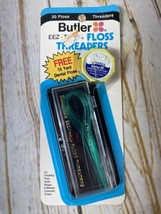 Vintage Butler EEZ THRU Floss Threader Dental Flossing Tool Aid NEW Old ... - $23.74