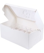Dessert Shooter Box For 24, White, Sturdy, Cake Box- Pack Of 5 - $58.91 CAD