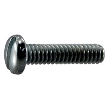 #2-56 x 3/8&quot; Zinc Slotted Pan Head Machine Screws (30 pcs.) - $13.42