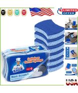 Durable Non-Scratch Cellulose Scrub Sponge Set - 12 Vibrant Kitchen Sponges - $455.10 MXN