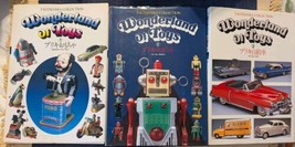 3 Vols Wonderland of Toys Japanese Tin/Robots/Cars Books -T Kitahara Col... - £77.98 GBP