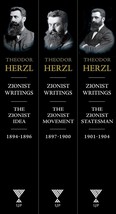 Theodor Herzl - Zionist Writings Israel&#39;s Founder 1894-1904 3 VOLUME SET  koren - £100.35 GBP