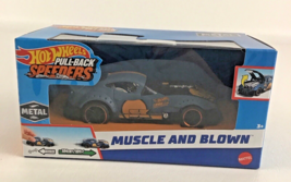 Hot Wheels Pull Back Speeders Muscle And Blown Die Cast 1:43 Vehicle New 2023 - £27.11 GBP