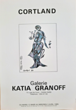 Cortland - Original Poster Exhibition - Galerie Katia Granoff Paris - 1985 - £122.86 GBP