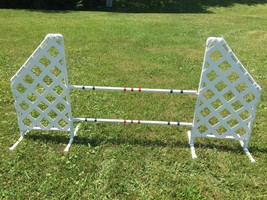 Dog Agility Equipment Wing Set - Slanted style - FREE US Shipping! - £77.13 GBP