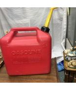Chilton 5 Gallon 18.93 Liter Red Plastic Vented Gas Can Vintage Pre Ban ... - $1,650.78 MXN