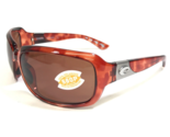 Costa Sunglasses Isabela 06S9043-0164 Polished Tortoise Brown Frames 580... - $106.98