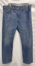 Levis 505 Jeans Mens Size 40 x 30 Regular Straight Fit Cotton Medium Wash - £18.55 GBP