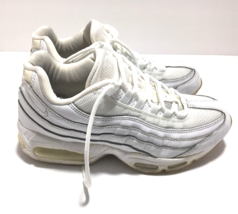 Nike Airmax 698014 111 Women&#39;s Leather Size 9.5 White Year 2000 Vintage ... - $46.55