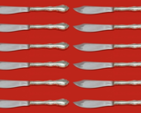 Fontana by Towle Sterling Silver Fish Knife Custom Set 12 pcs 8 1/4&quot; - $830.61