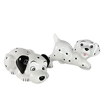 Vintage Disney 101 Dalmatian Puppy Figurines Set Black White Ceramic Col... - $14.99