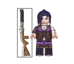 Gift Minifigure Caitlyn League of Legends Video Game LOL Fast Ship - £4.75 GBP