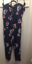 ISANI for Target Jumpsuit Size L Women’s Pockets Button  Front Keyhole Back New - $11.29