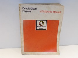 Detroit Diesel Engines V-71 Service Manual Allison Rev. 2/85 General Mot... - £71.19 GBP