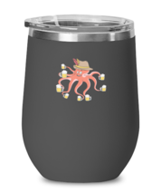 Wine Tumbler Stainless Steel InsulatedFunny Oktoberfest Octopus  - £23.42 GBP