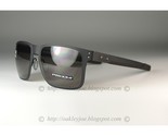 Oakley HOLBROOK METAL Sunglasses OO4123-1155 Matte Black W/ PRIZM Grey Lens - £101.19 GBP