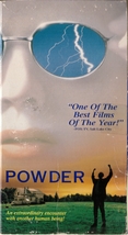 Powder VHS Mary Steenburgen Sean Patrick Flanery Jeff Goldblum - £1.58 GBP