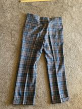Corbin Vintage Dress Golf Pants  Plaid  39 x 29 - $58.41