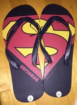 New! Men&#39;s SUPERMAN Flipflop10/11 Tm&amp;dc Comics Concept One Accessories - £12.04 GBP